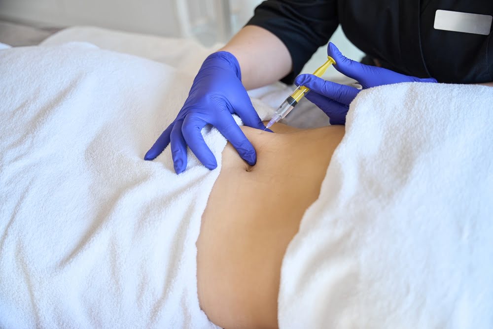 Certified provider administering O3UV Therapy in North Beach MD at Island Infusion Med Spa in Solomons